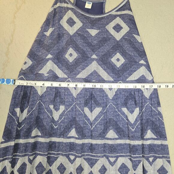 Old Navy Womens 1X Plus Maxi Dress Stretch Soft Racerback Vacation Casual Boho - Picture 6 of 10